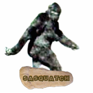 Sasquatch Cutout Magnet/Sculpture Photo Sculpture Magnet