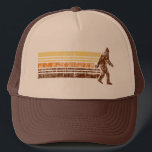 Sasquatch Distressed Vintage Retro Trucker Hat<br><div class="desc">Sasquatch Distressed Vintage Retro Trucker Hat</div>
