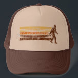 Sasquatch Distressed Vintage Retro Trucker Hat<br><div class="desc">Sasquatch Distressed Vintage Retro Trucker Hat</div>