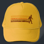 Sasquatch Distressed Vintage Retro Trucker Hat<br><div class="desc">Sasquatch Distressed Vintage Retro Trucker Hat</div>