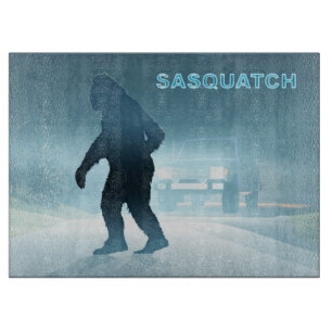 Sasquatch Encounter Cutting Board