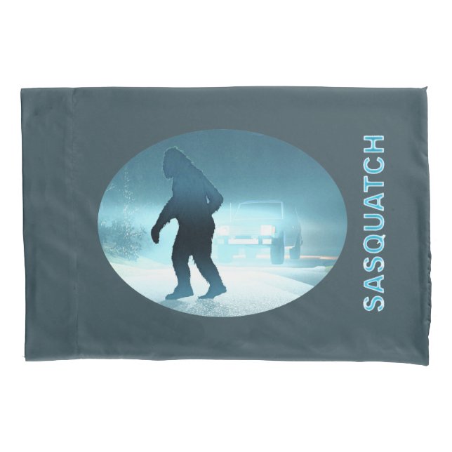 Sasquatch Encounter Pillowcase (Front)