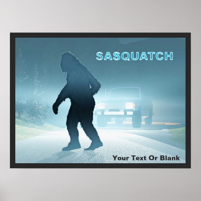 Sasquatch Encounter Poster (Front)