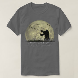 Sasquatch Fly Fishing New Mexico T-Shirt