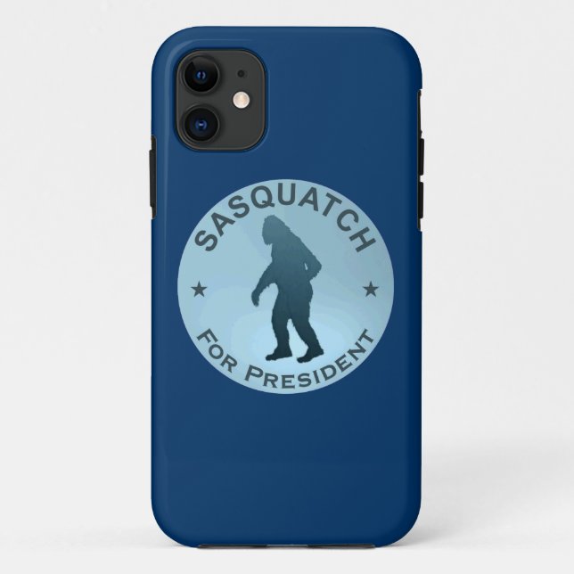 Sasquatch For President Case-Mate iPhone Case (Back)