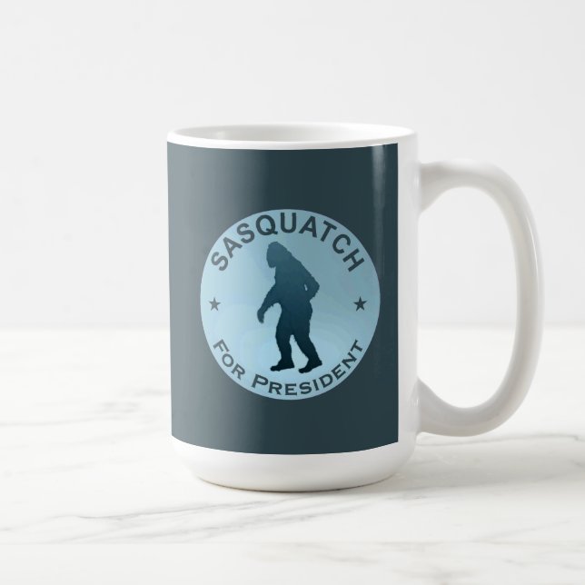 Sasquatch For President Coffee Mug (Right)