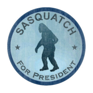 Sasquatch For President Cutting Board