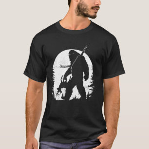 Sasquatch Funny Buck Deer Hunting Lover Tee Buckin
