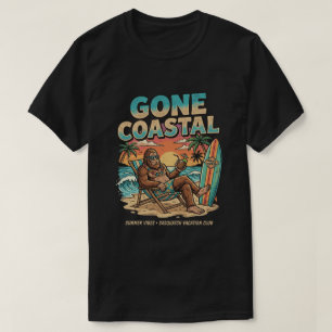 Sasquatch Gone Coastal Vacation Beach Summer T-Shirt