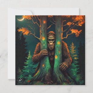 Sasquatch Hiding Card