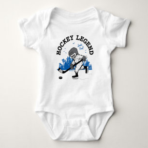 Sasquatch Hockey Legend Bigfoot Baby Bodysuit