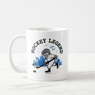 Sasquatch Hockey Legend Bigfoot Coffee Mug