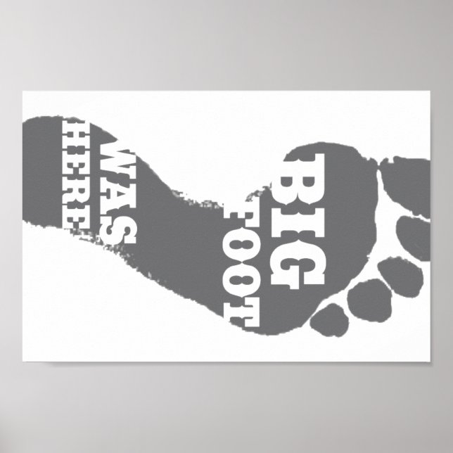 Sasquatch Hunter - Bigfoot Poster (Front)