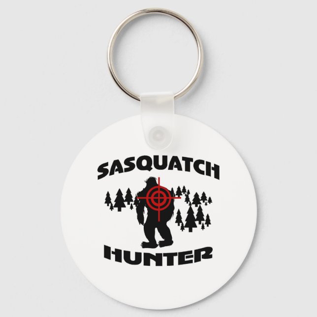 Sasquatch Hunter Key Ring (Front)