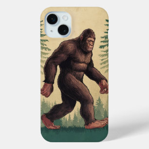 Sasquatch in Nature iPhone 15 Mini Case