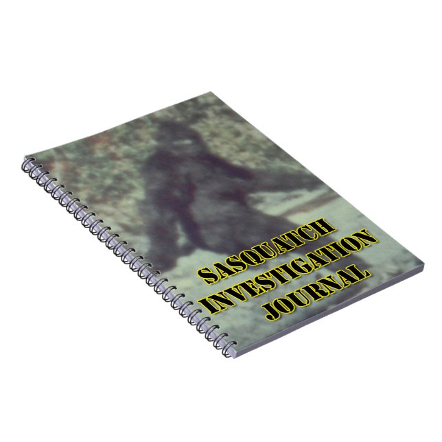 Sasquatch Investigation Journal - Bigfoot Notebook (Right Side)