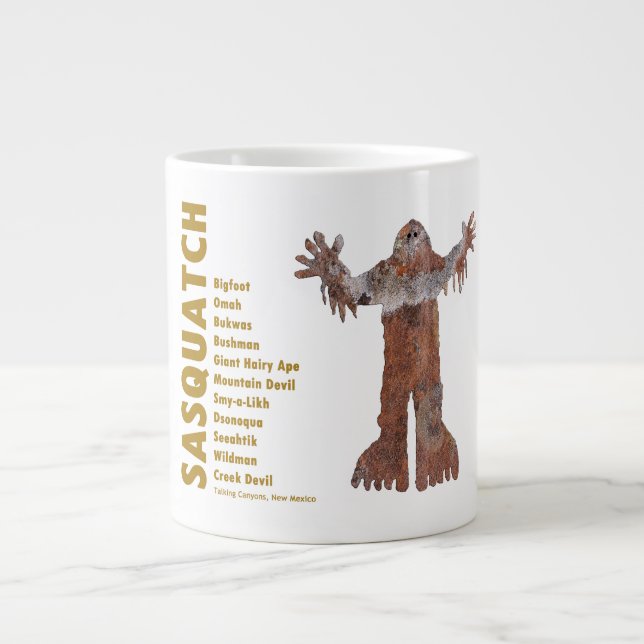 Sasquatch Large Coffee Mug (Front)