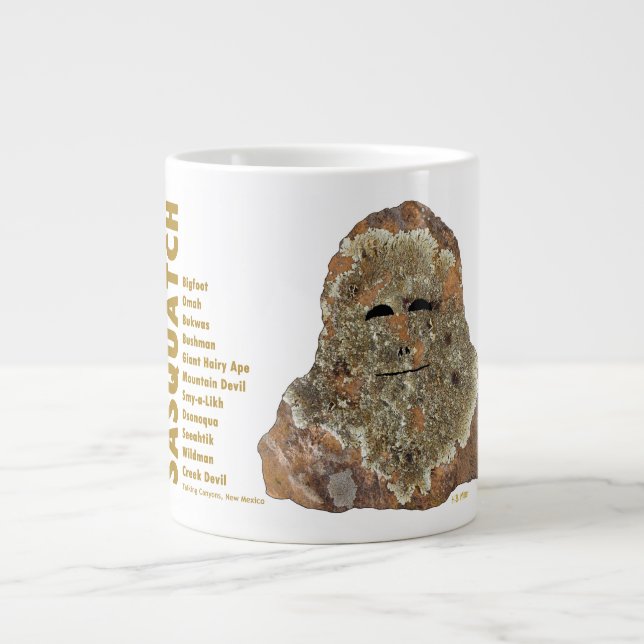 Sasquatch Large Coffee Mug (Front)