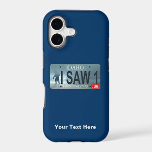 Sasquatch License Plate