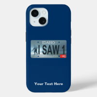 Sasquatch License Plate