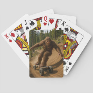 Sasquatch Mountainboard Adventure Playing Cards