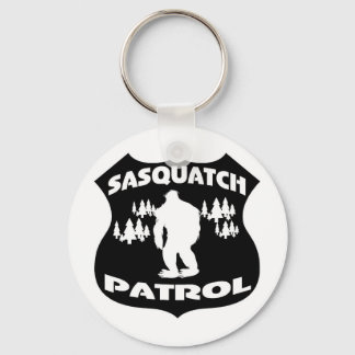 Sasquatch Patrol Forest Badge Key Ring