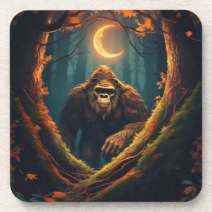 Sasquatch Peeking Coaster