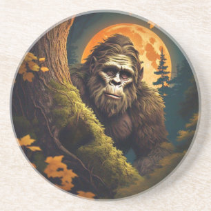 Sasquatch Peeking Coaster
