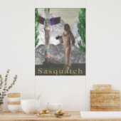 Sasquatch poster (Kitchen)