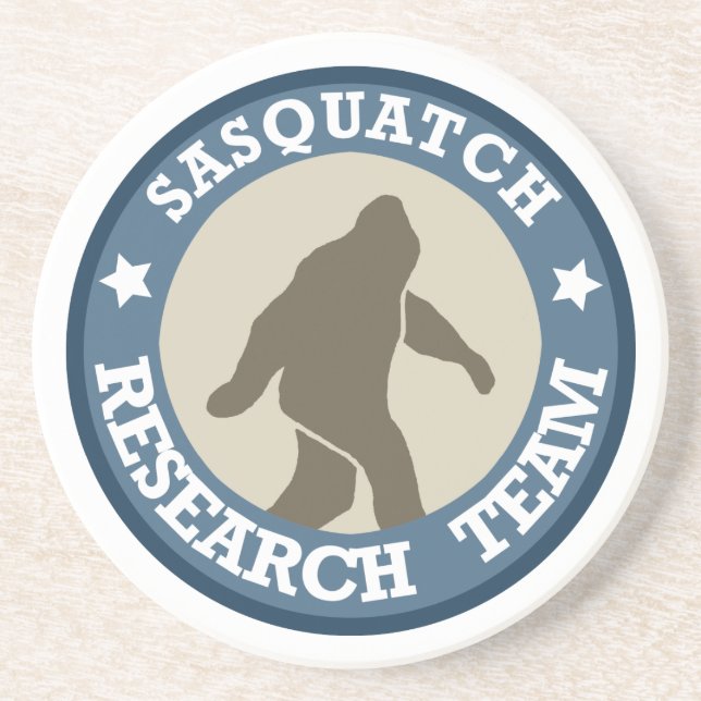 Sasquatch Research Team Coaster (Front)