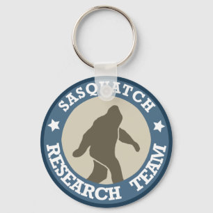 Sasquatch Research Team Key Ring
