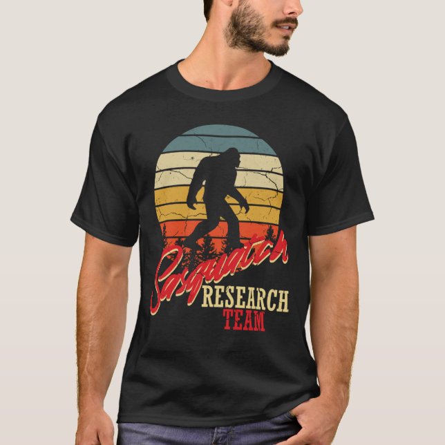 Sasquatch Research Team T-Shirt (Front)