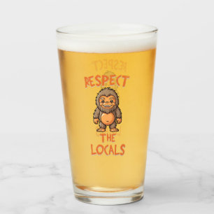 Sasquatch Respect T-shirt, Bigfoot, Pacific NW Glass