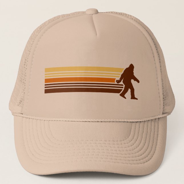 Sasquatch Retro Trucker Hat (Front)