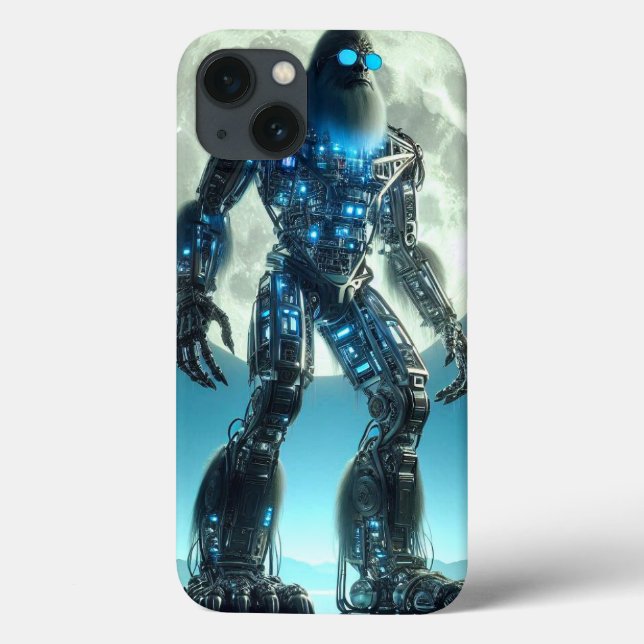 Sasquatch Robot Case-Mate iPhone Case (Back)
