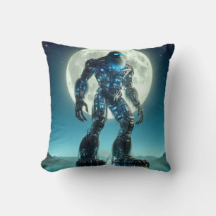 Sasquatch Robot Cushion