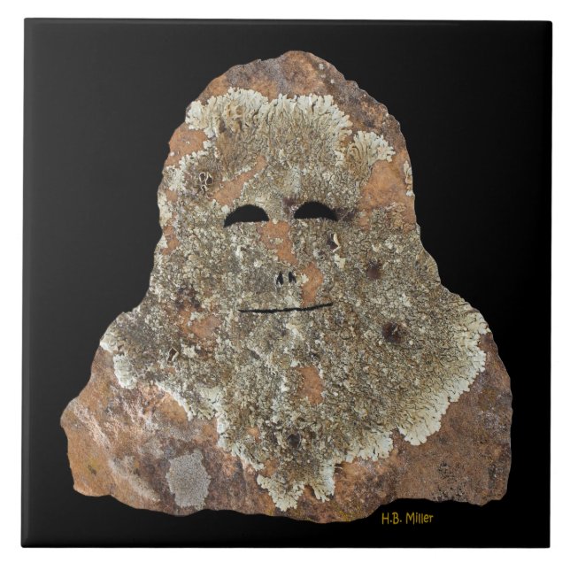 Sasquatch Rock Art Tile (Front)