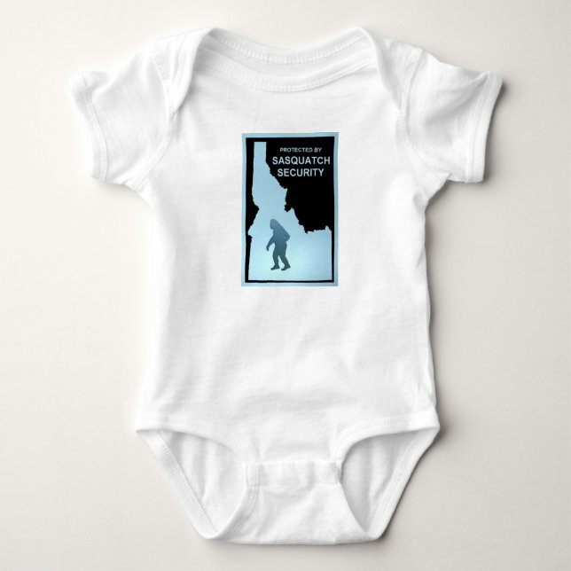 Sasquatch Security - Idaho Baby Bodysuit (Front)