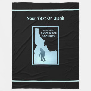 Sasquatch Security - Idaho Fleece Blanket