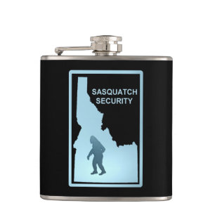 Sasquatch Security - Idaho Hip Flask
