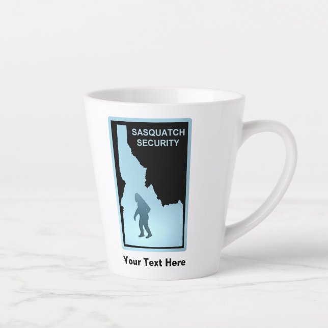 Sasquatch Security - Idaho Latte Mug (Right)