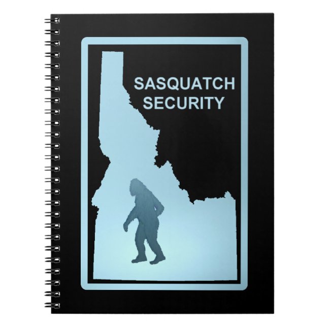 Sasquatch Security - Idaho Notebook (Front)