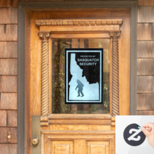 Sasquatch Security - Idaho Window Cling