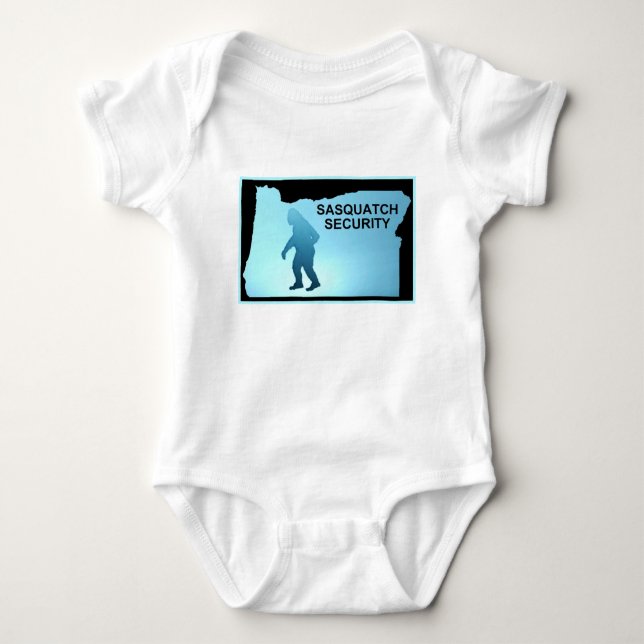 Sasquatch Security - Oregon Baby Bodysuit (Front)