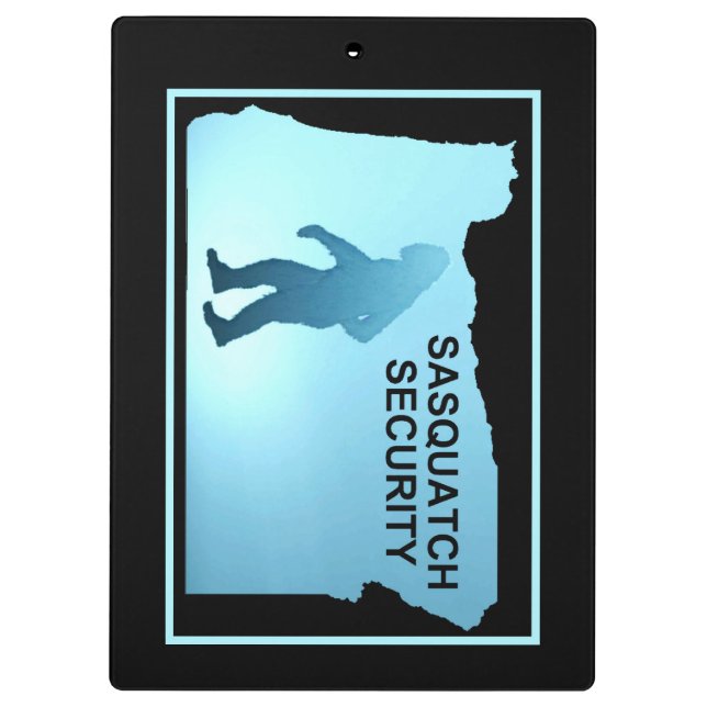 Sasquatch Security - Oregon Clipboard (Back)