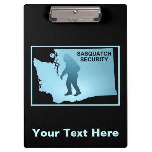 Sasquatch Security - Washington Clipboard