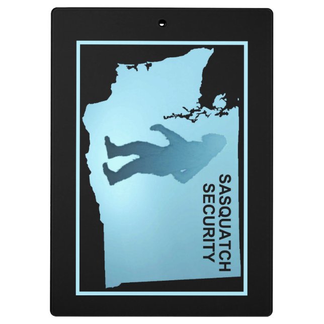 Sasquatch Security - Washington Clipboard (Back)