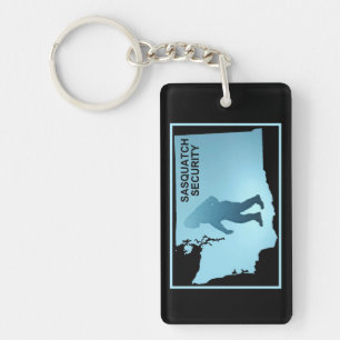 Sasquatch Security - Washington Key Ring