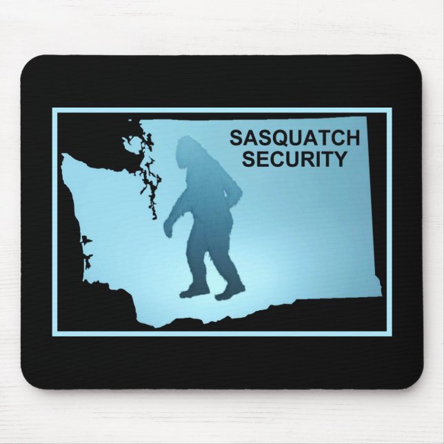 Sasquatch Security - Washington Mouse Mat (Front)