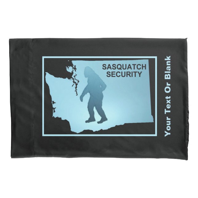Sasquatch Security - Washington Pillowcase (Front)